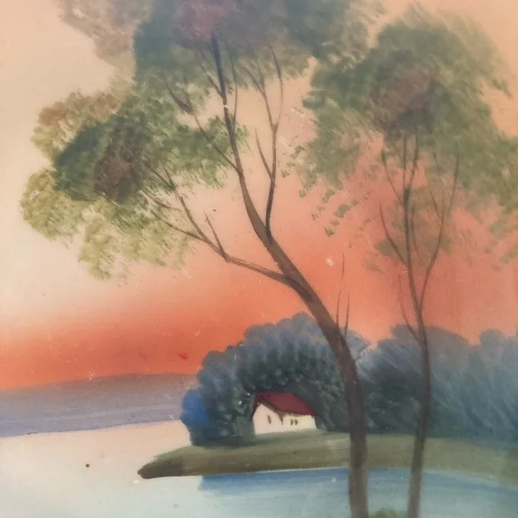 Vintage Sunset Noritake Handpainted Dish - Picture 2 of 5